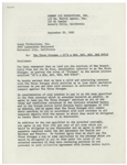 The Three Stooges Signed Agreement From September 1962 for ''It's a Mad, Mad, Mad, Mad World'' -- Signed by Moe Howard, Larry Fine & Joe DeRita -- 2pp. Plus Ancillary Documents -- Very Good